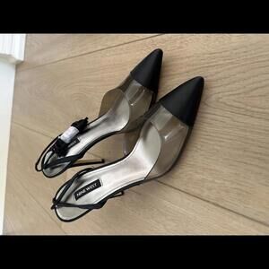 Nine West Ferrera 3 Heel Pumps - Black Size 10